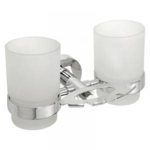 Sapho Omega fogkefetartó pohárral, króm (104110042)