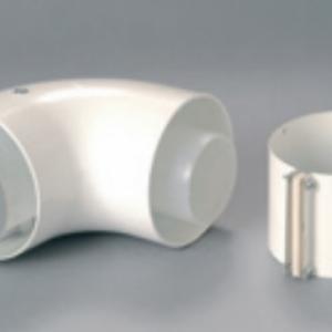 Saunier Duval SDC toldó könyökidom 90° 100/60 mm (korábbi A2032900 helyett)