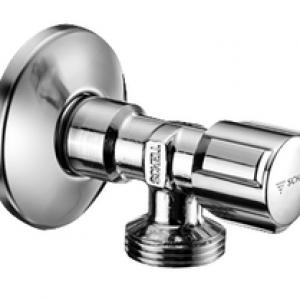 SCHELL Comfort sarokszelep mosógéphez, króm, 1/2 "x 3/4" (033000699)