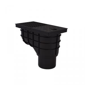 Styron KV-110 kültéri víznyelõ eresz bekötéssel Ø110mm (KV-110)