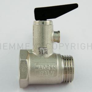 Tiemme bojler biztonsági szelep 1/2" 8,5b karos (1930001)