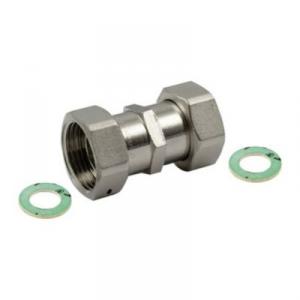 Tiemme dupla hollandi 3/4" nikkelezett, alátéttel (1500894)