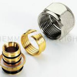 Tiemme eurokónuszos réz csatlakozó 18×1-3/4" (1440018)