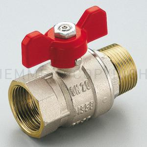 Tiemme golyóscsap 1" KB fix (2310007)