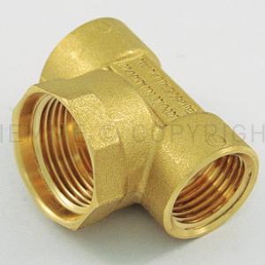 Tiemme osztóvég kétutas 1"-1/2"-1/2" B menetes (1950010)