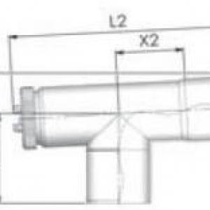 Tricox PPs ellenőrző T-idom 80mm