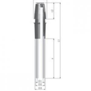 Tricox PPs/Alu tető átvezetés 110/160 mm fekete, PATA05