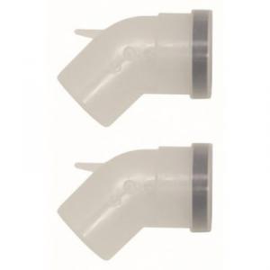 Vaillant könyökidom 45° PP 80, párban - 2 db (303259)