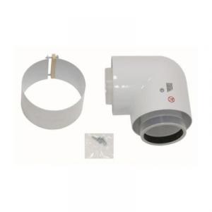 Vaillant könyökidom 80/125 mm-PP koncentrikus rendszerekhez (303210)