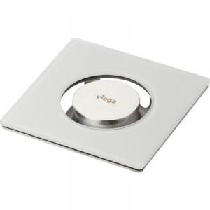 Viega Advantix Visign RS5 zuhanylefolyó rács áttetsző/világosszürke üveg (617127)