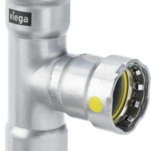 Viega Megapress-G T idom 1"-1"-1" gáz (739638)