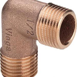 Viega menetes vörösréz könyök 3/8" KK (317966)