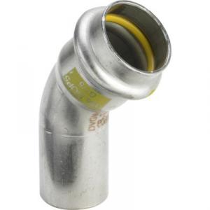 Viega Sanpress Inox G ív 28/45° KB rozsdamentes acél (486228)