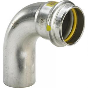 Viega Sanpress Inox G könyök 28/90° KB rozsdamentes acél (486082)