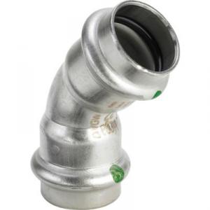 Viega Sanpress Inox ív 35/45° BB rozsdamentes acél (435813)