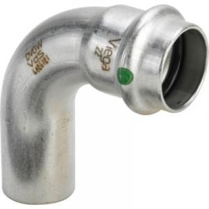 Viega Sanpress Inox könyök 22/90° KB rozsdamentes acél (435721)