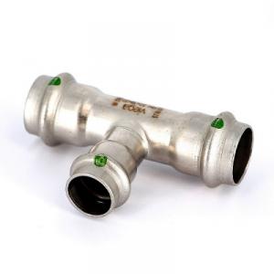 Viega Sanpress Inox T-idom 35-28-35 rozsdamentes acél (436018)