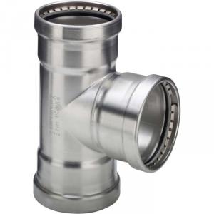 Viega Sanpress Inox T-idom 88,9×54×88,9 rozsdamentes acél (482749)