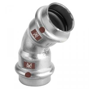 Viega Temponox rozsdamentes könyök 22/45° BB (809867)