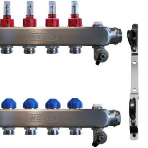WAVIN Comfia IX padlófűtési osztó-gy. 14-es átf.mérővel (RSHCSAIX14)