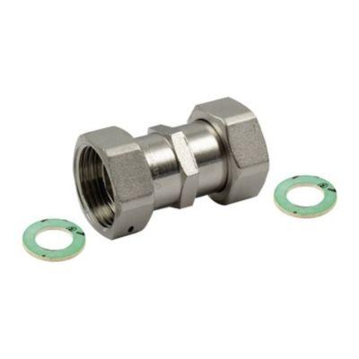 Tiemme dupla hollandi 3/4" nikkelezett, alátéttel (1500894)