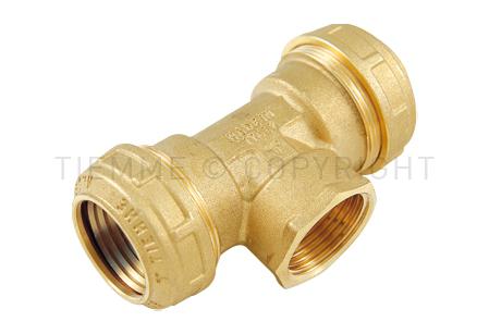 Tiemme kpe T-idom 25x3/4"Bx25 réz (3410028)