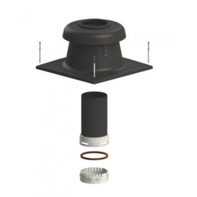 Tricox kürtőfedél szett flexibilis rendszerhez 80mm, fekete (FKF20)