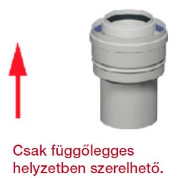 Tricox PPs/Alu bővítő 110/150mm-110/160mm, PBÖ8090