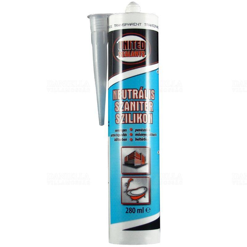 United Sealants neutrális szilikon 280ml (1031)
