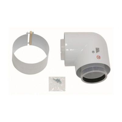 Vaillant könyökidom 80/125 mm-PP koncentrikus rendszerekhez (303210)