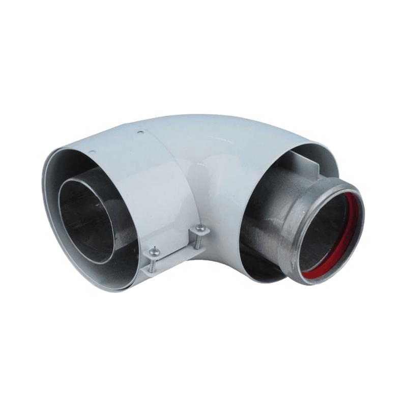 Vaillant könyökidom koncentrikus rendszerekhez (60/100 mm-ALU) turboMAG vízmelegítőkhöz