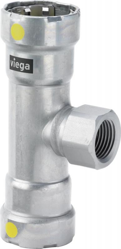 Viega Megapress-G T idom 3/4"-3/4"BM-3/4" gáz (739768)