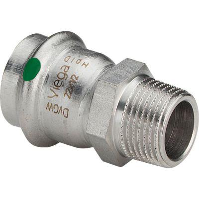 Viega Sanpress Inox átmeneti idom 54-2" KM rozsdamentes acél (436568)