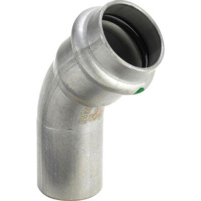 Viega Sanpress Inox ív 28/45° KB rozsdamentes acél (435417)
