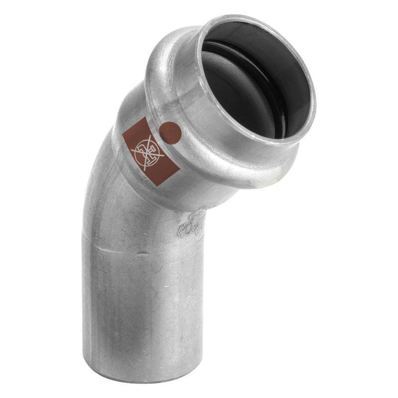 Viega Temponox rozsdamentes könyök 42/45° KB (810016)